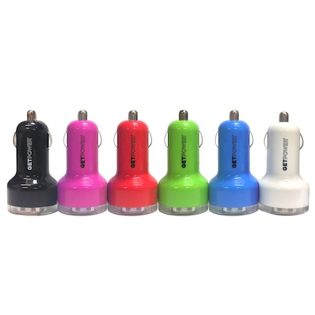 Get Power GetPower Dual USB Car Adapter 1 pk CWP-2USBDCMULTI